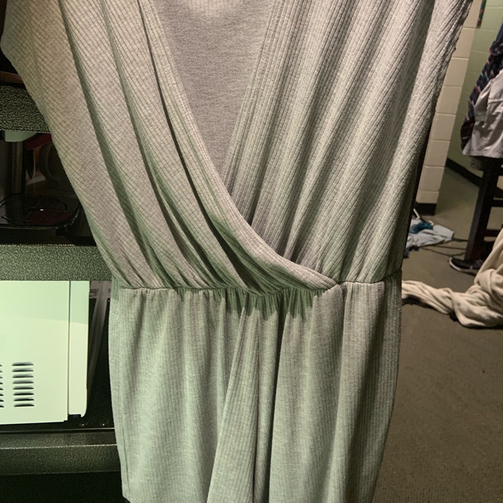 Grey romper- size xl
